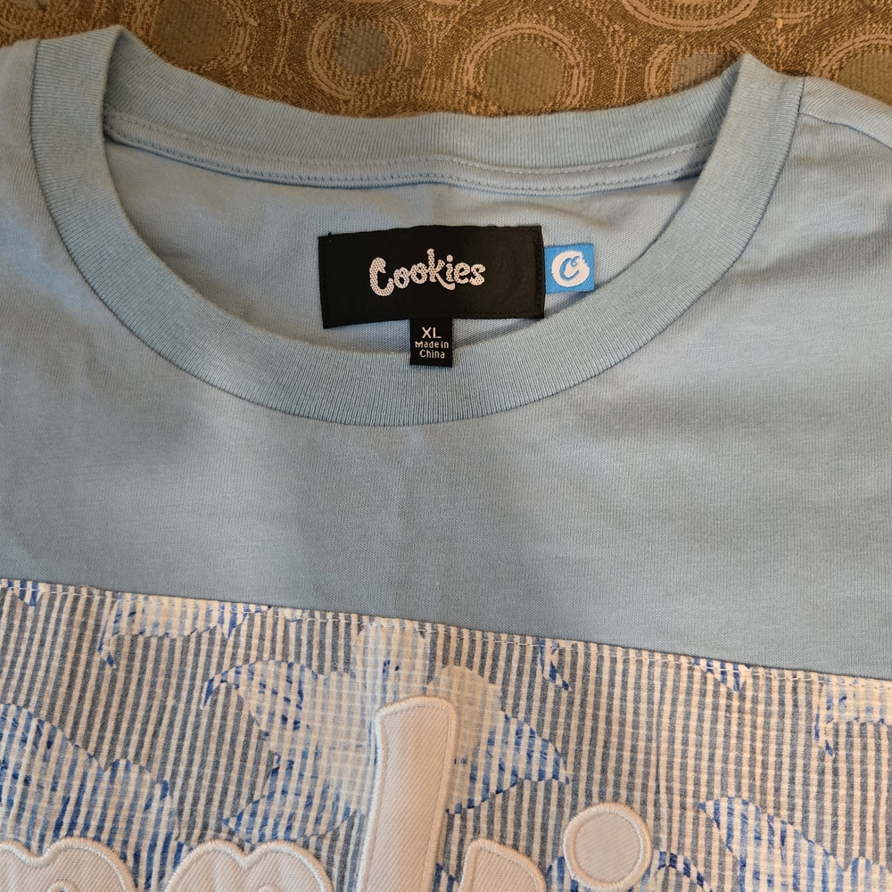 Cookies Light Blue Short Sleeve Tee - Picture 2 of 2
